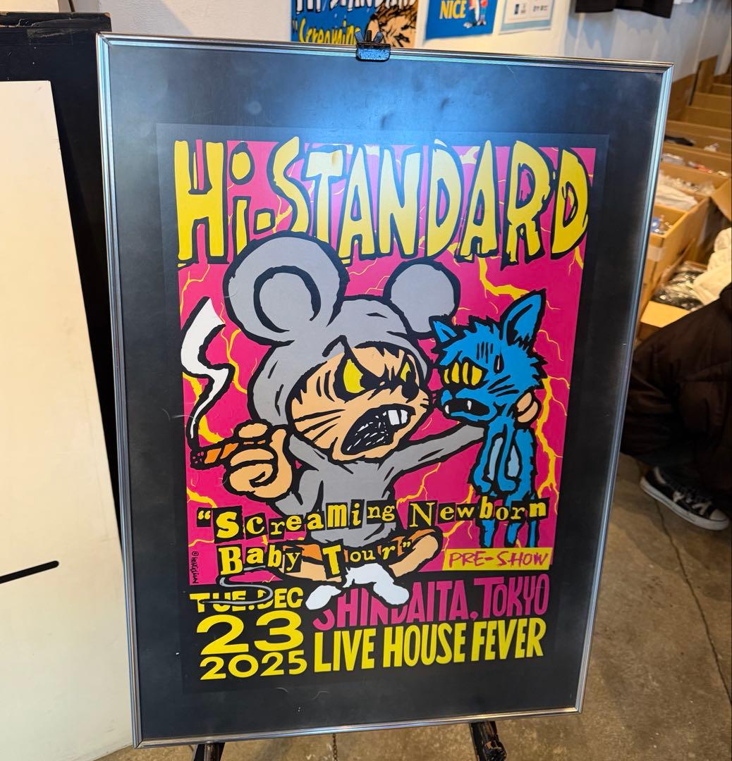 Hi-STANDARD 新代田FEVER 限定 ポスター　'
