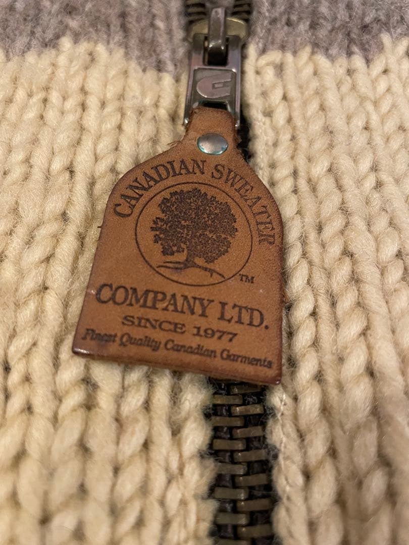 カナディアンセーター カウチンカーディガン