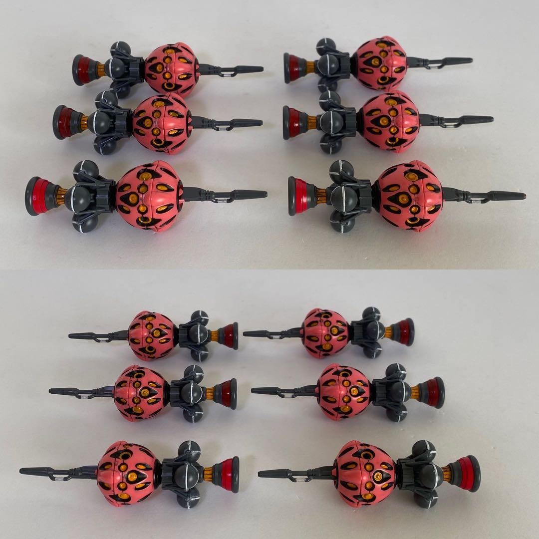 赤いガンダム【ビット６基】ガンプラ！HG！ジオラマベース！ビット台座４個付き！