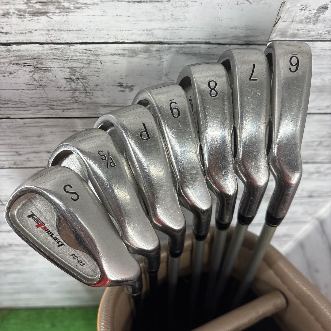 TOUR PROJECTアイアン 6〜Sw 7本 MCI50 Rフレックス