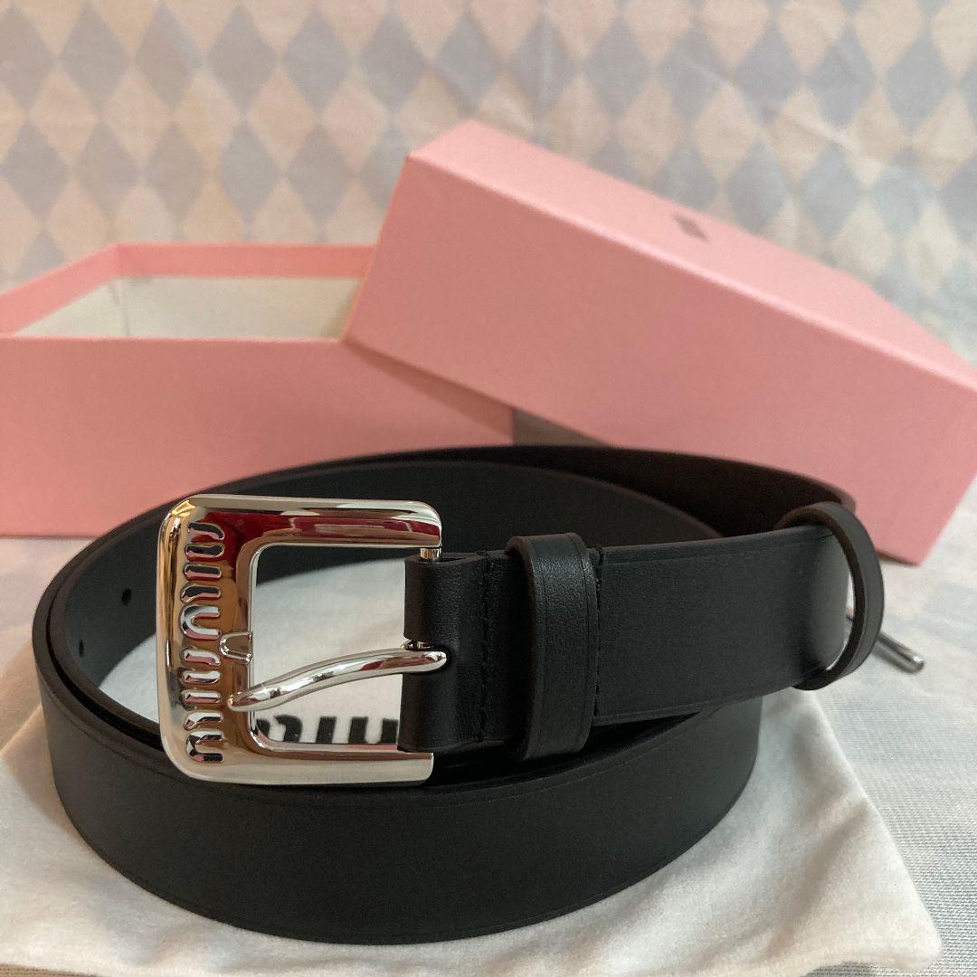 Miu Miu ミュウ ミュウ ベルト 85