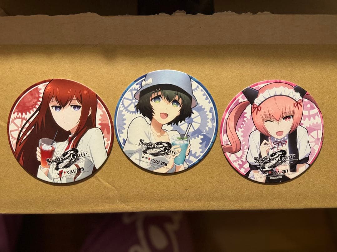 シュタインズ・ゲート マチアソビカフェ　特典コースター シュタゲ