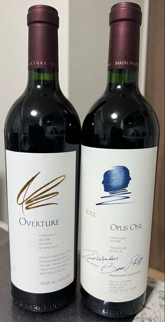ワインOpus One 2012 Overture 各1本