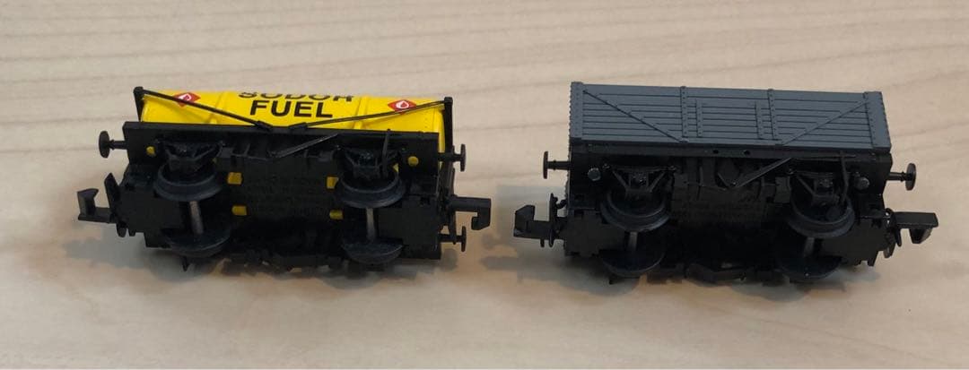 ☆廃盤品☆未使用☆ NゲージTOMIX トーマス 黄色のタンク貨車セット