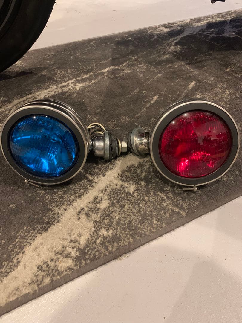 ポリスライト　ハーレー　カワサキ　旧車　アメ車