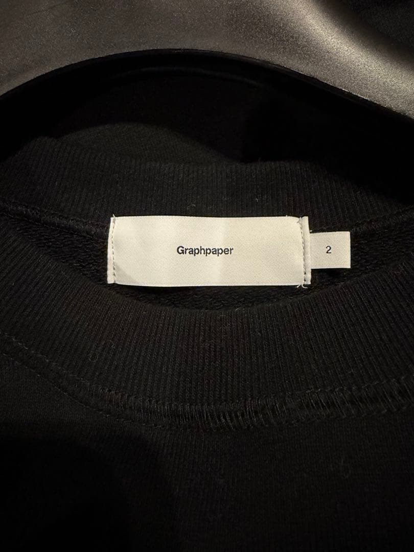 グラフペーパー AZUMA Terry Crew Neck Sweat