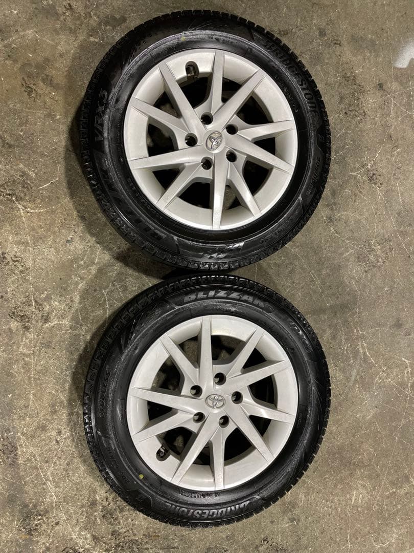 【バリ溝】ブリヂストン ブリザック VRX3 205/60R16 4本セット