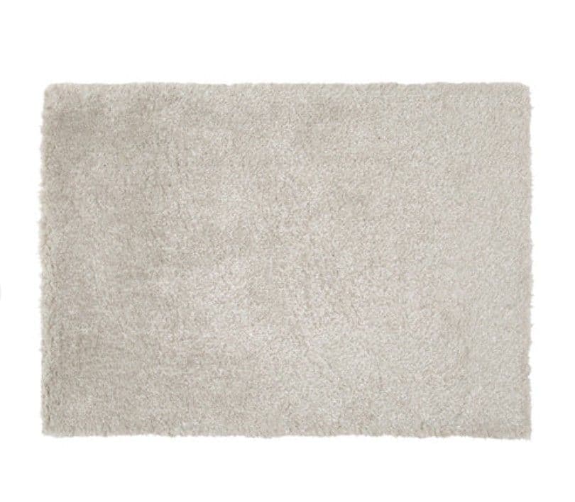 Francfranc　低反発カステ　ラグ　1400×1000 グレー