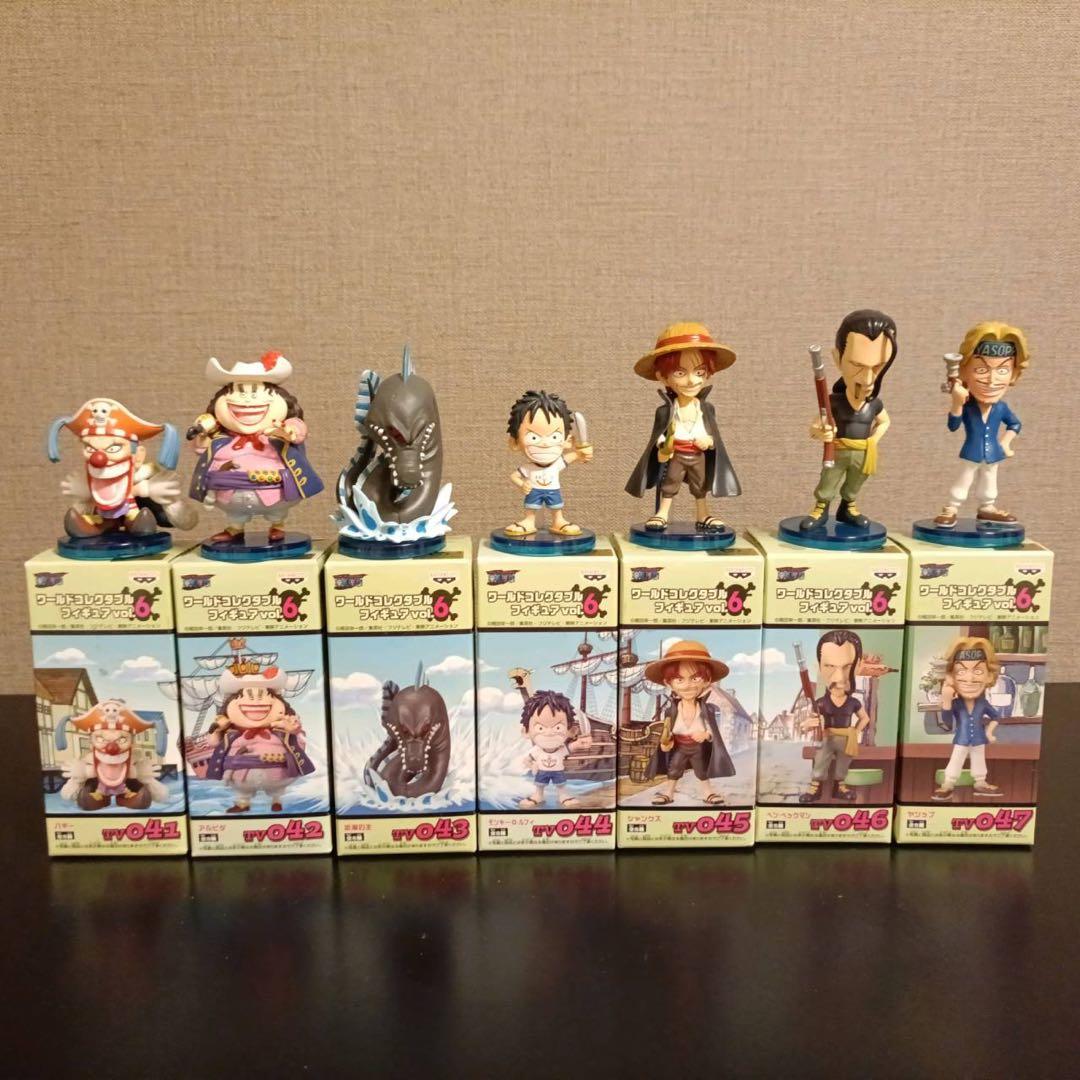 ワンピース ワールドコレクタブル フィギュア　vol.6 / 7体セット