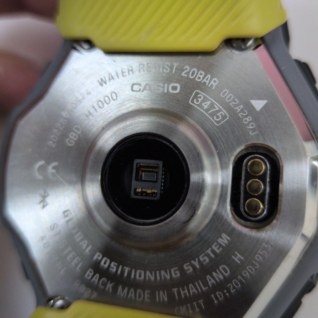 CASIO G-SHOCK 稼働 GBD-H1000-1A7JR　Gスクアッド
