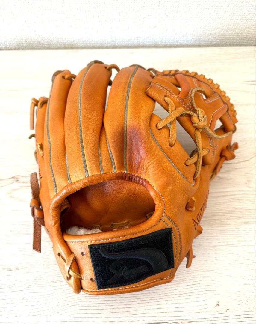 【美品】久保田スラッガー　軟式グローブ　KNS-AR3 ラベル交換済み