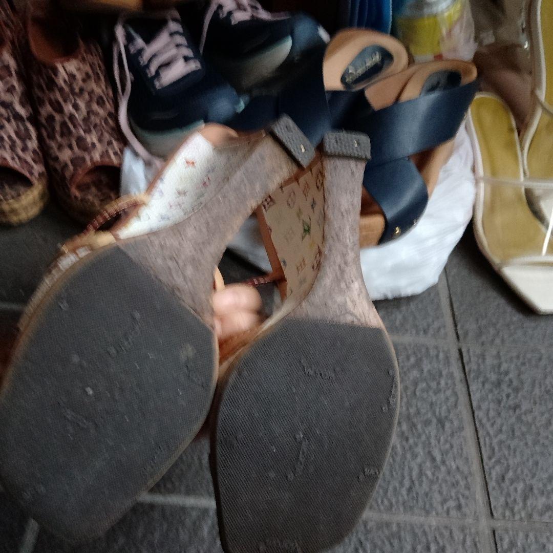 【ルイ・ヴィトン】マルチカラー素敵な美脚ミュール❦