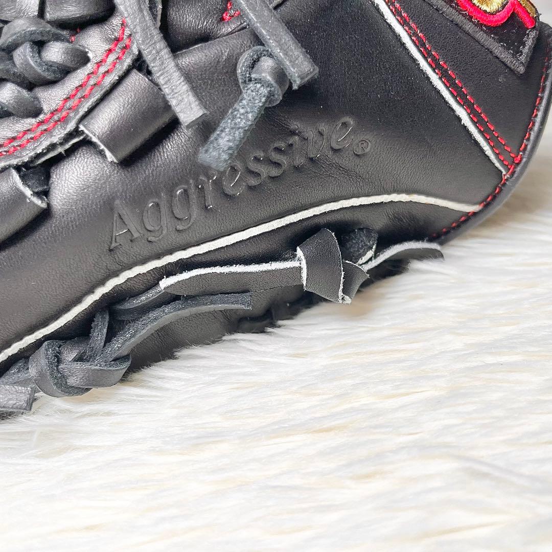 【新品未使用】久保田スラッガー 軟式グローブ KSN-J2 ブラック 左投げ