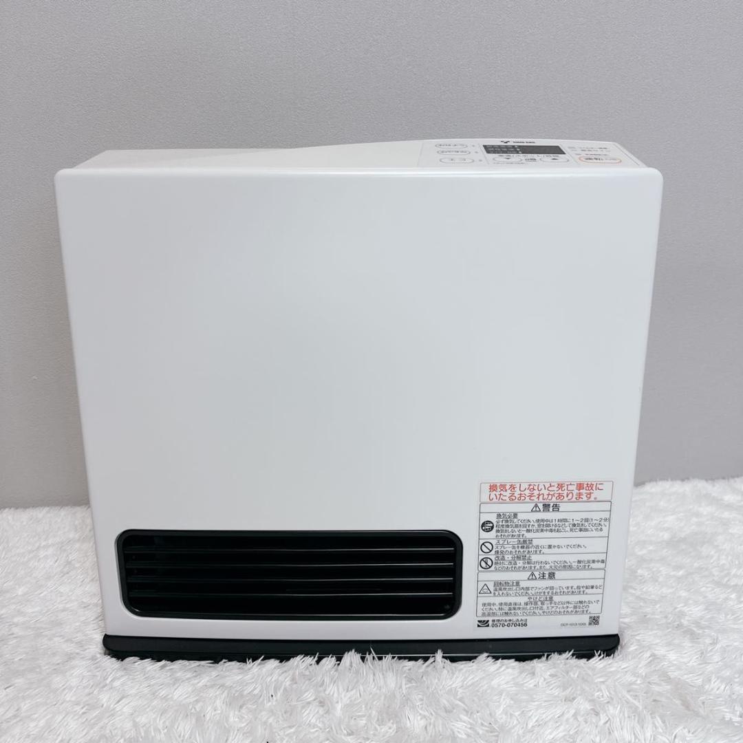 美品 リンナイ 都市ガス ガスファンヒーター RC-U2401E 5mホース