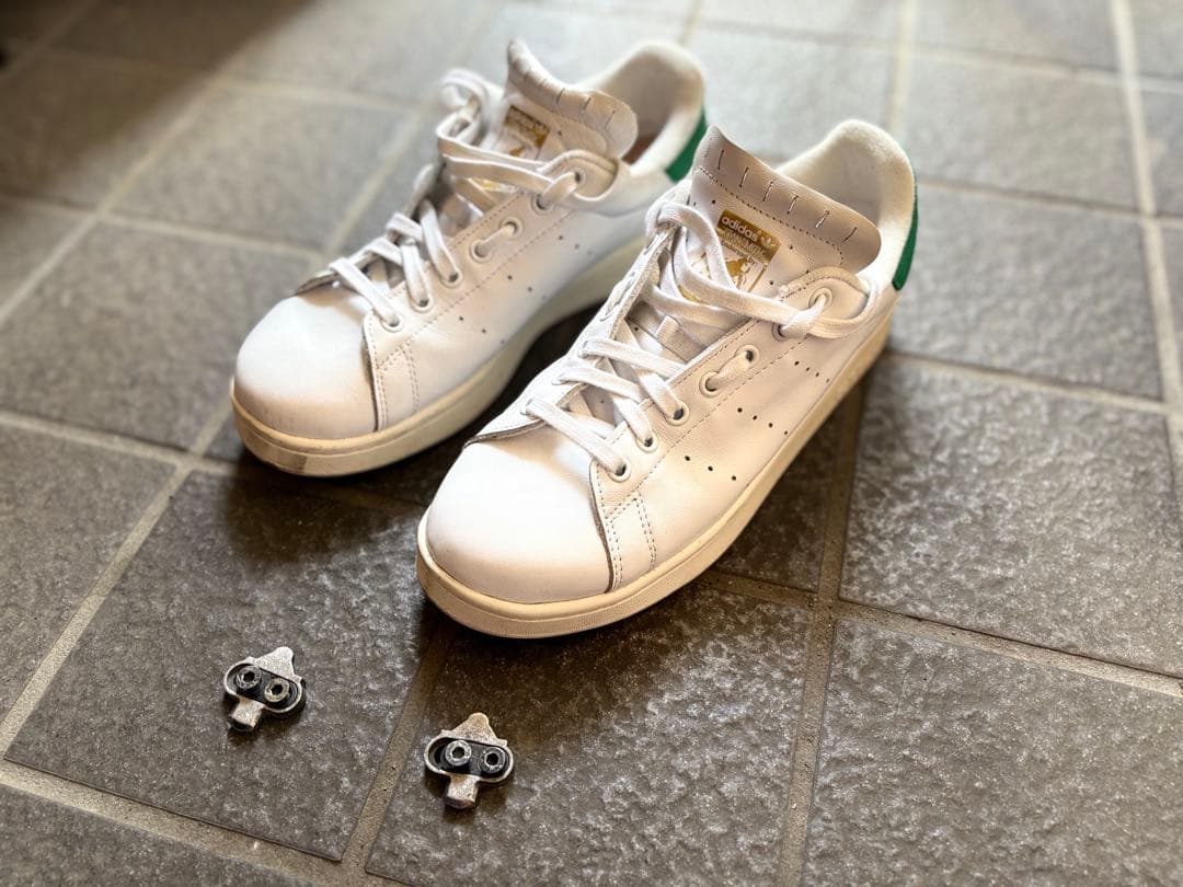 アディダス　ベロスタンスミス　27.0 SPDビンディング　サイクリングシューズ