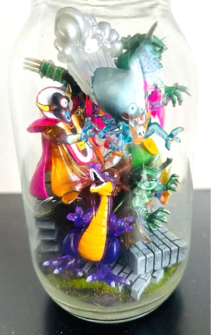 ドラゴンクエスト　モンスターズフィギュア　魔王　スライム　クリスタルモンスターズ