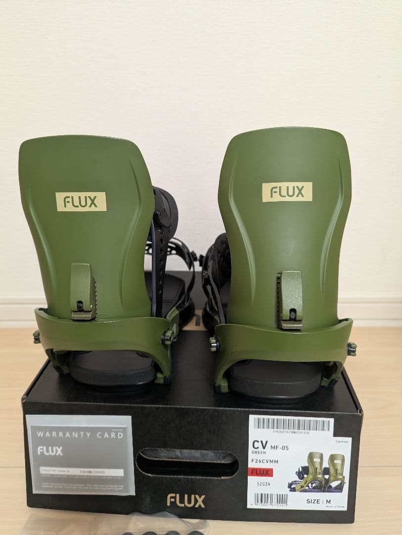 FLUX CV MF−05 フラックス スノーボード ビンディング　Mサイズ