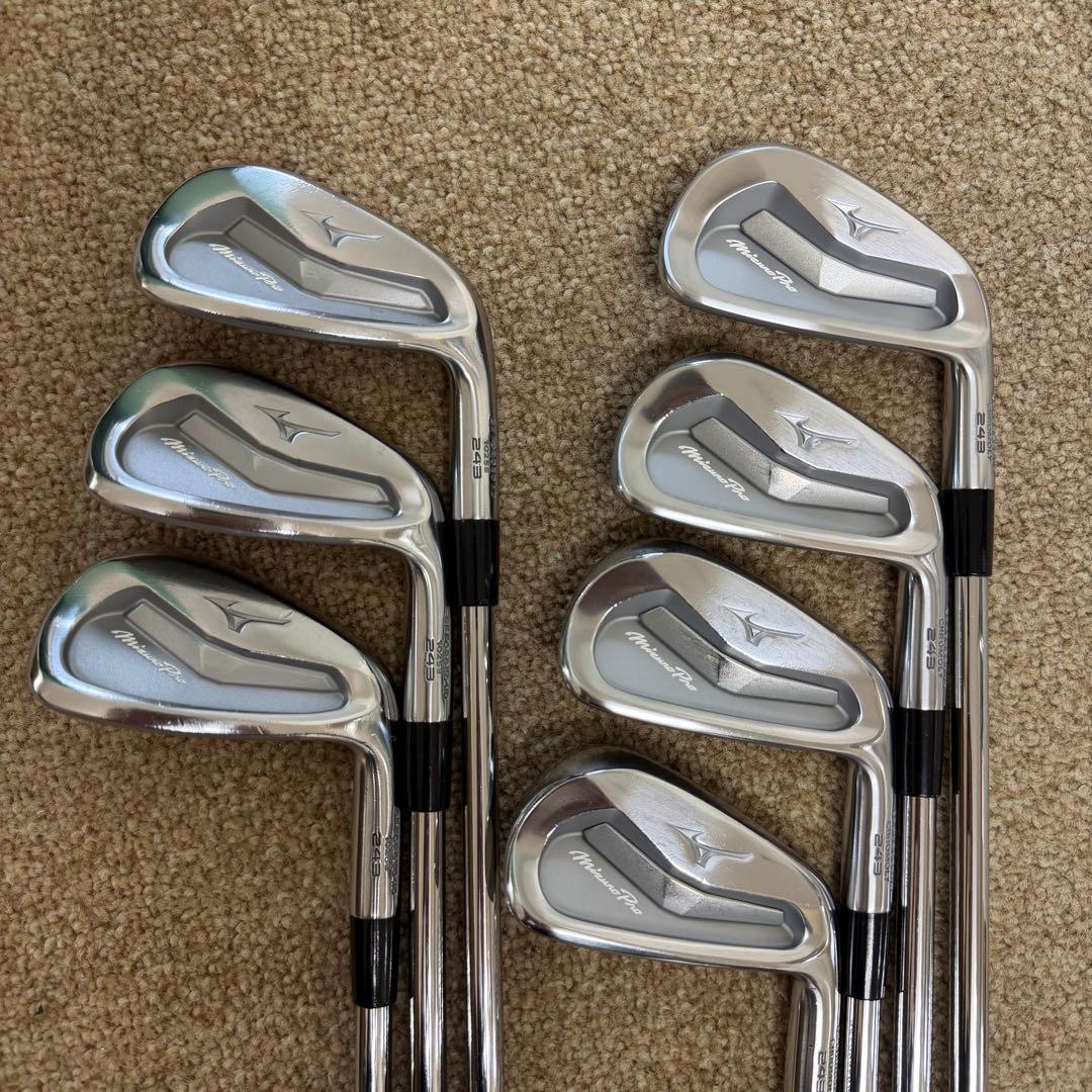 ミズノ Mizuno Pro 243 アイアンセット 7本セット (4I〜PW)