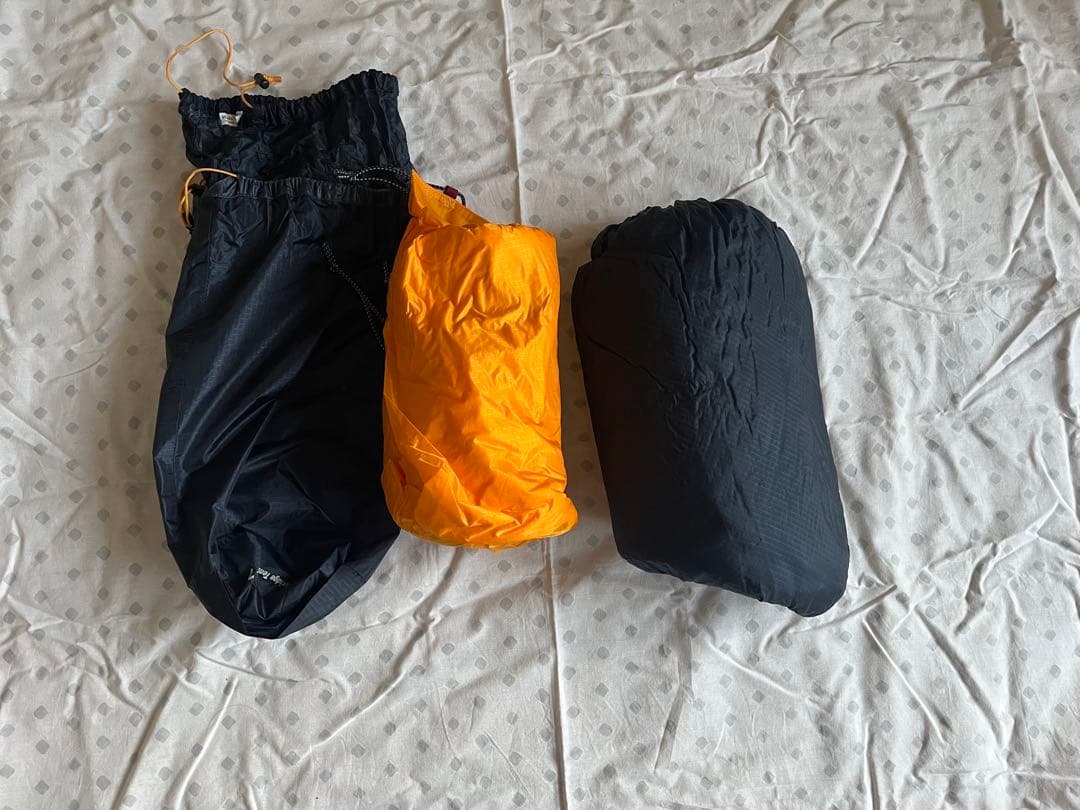 mont-bell ステラリッジテント1型　旧モデル(テントポール:スリーブ式)