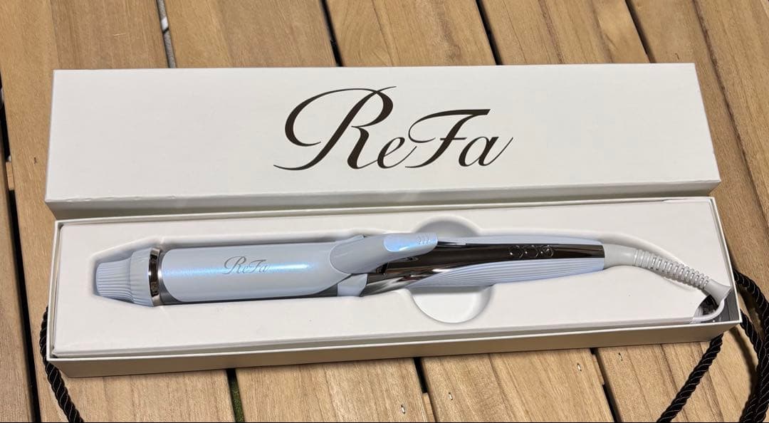 ReFa BK-07A カールヘアアイロン ホワイト