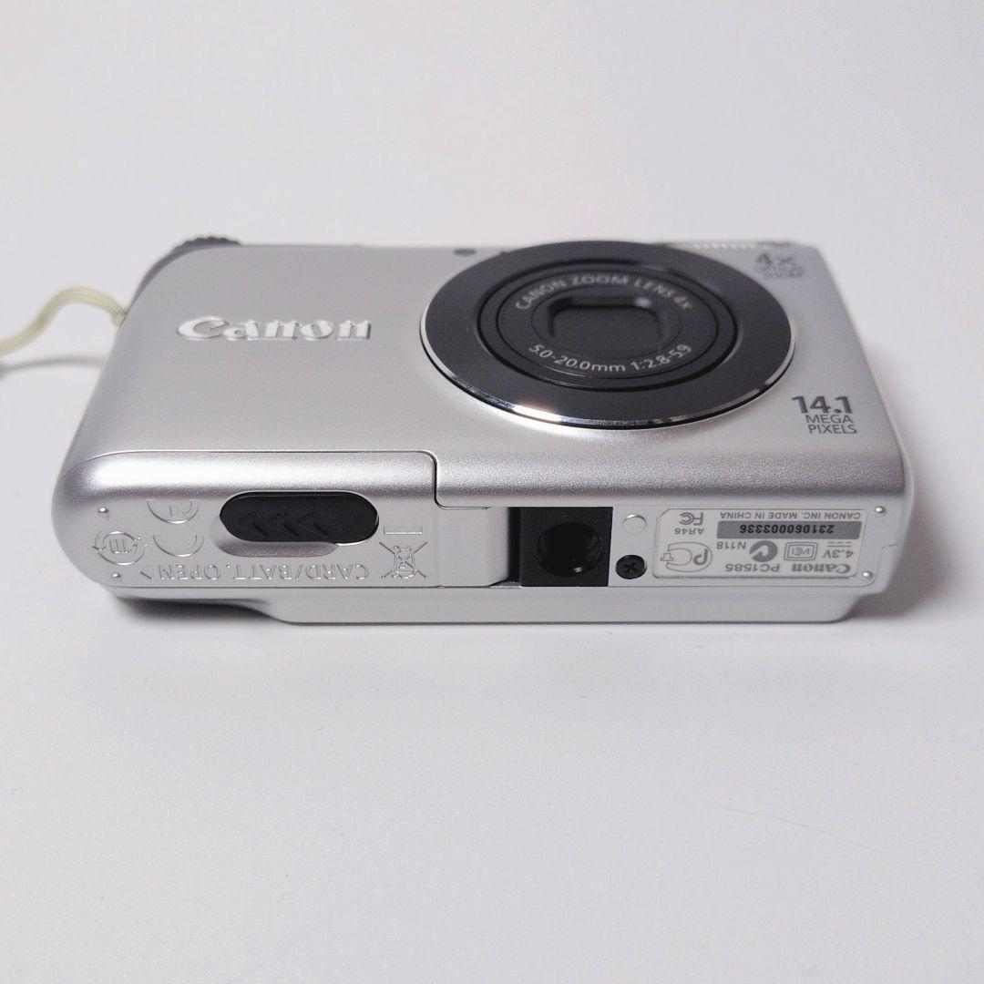 【極美品】Canon PowerShot A2200 シルバー PSA2200