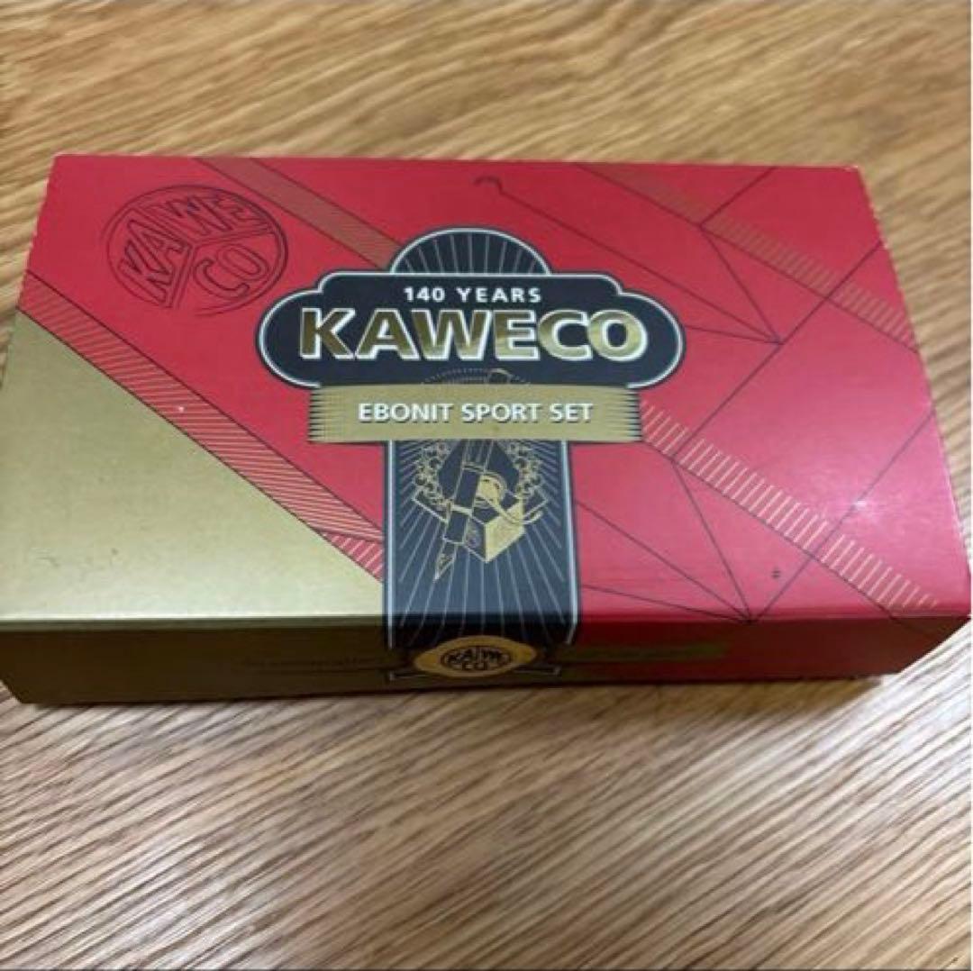 KAWECO カヴェコ 万年筆 エボナイト スポーツ 14K EF 極細 限定
