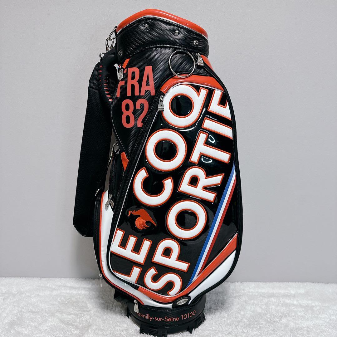 未使用級 le coq sportif ルコック キャディバッグ ゴルフ 男性