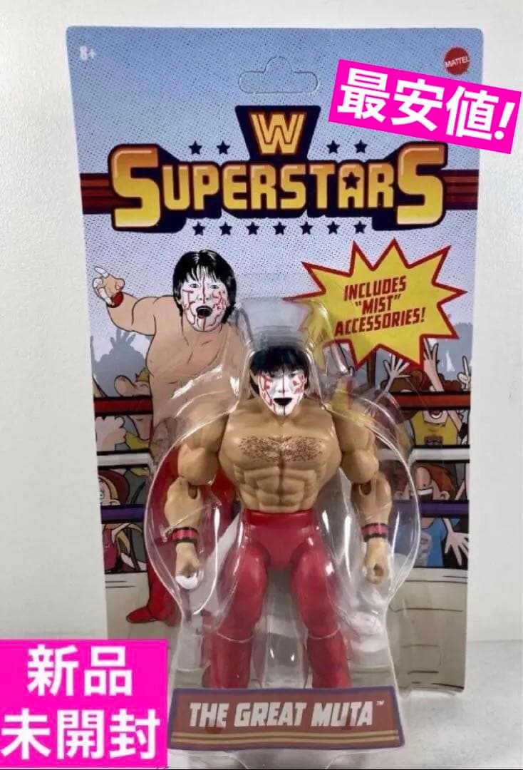 【海外限定】グレート・ムタ WWE スーパースター AEW 日本未発売 新品