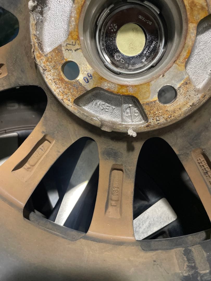 165/55R14 5本スポークホイールセット