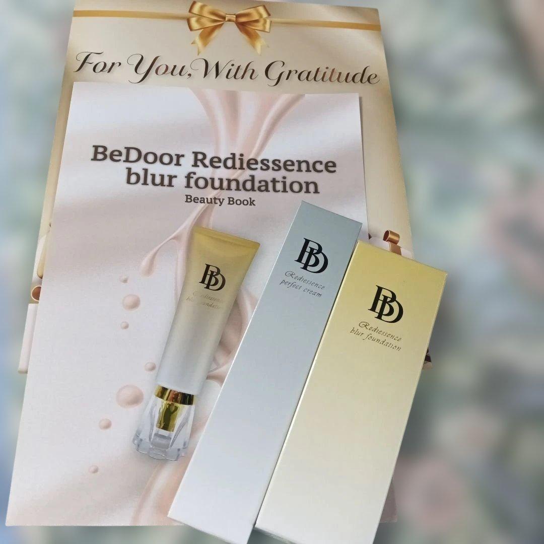 ★BeDoor 薬用リンクルケア美白リキッドファンデーション＆クリームセット★