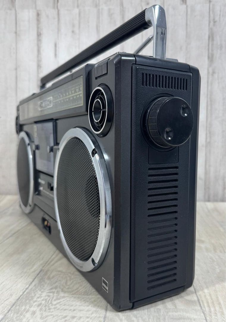 【動作品】SHARP シャープ GF-303 ラジカセ 昭和レトロ名機ラジオ