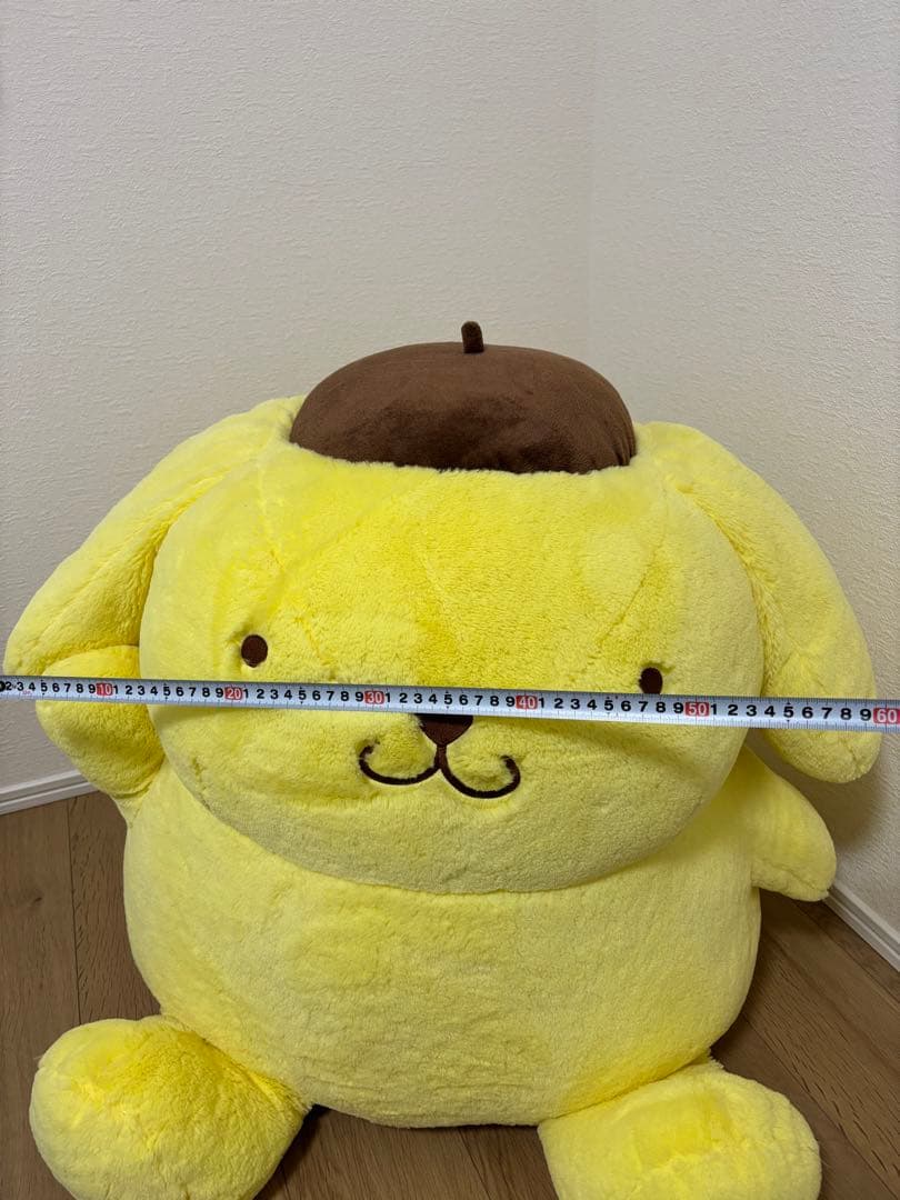 ポムポムプリン　ビッグ　ぬいぐるみ　サンリオ公式　限定