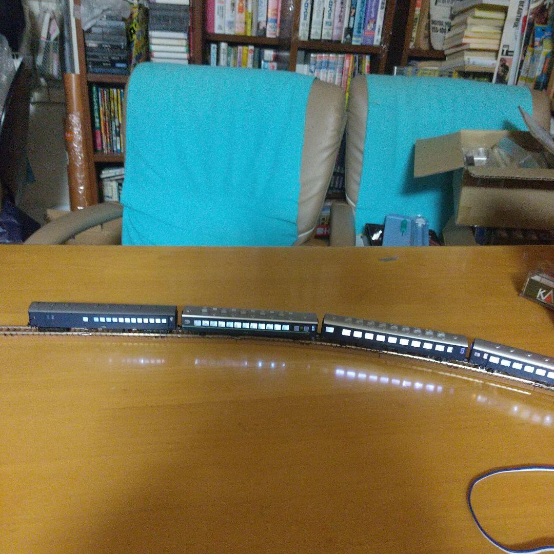 ◆KATOの室内灯つき/旧型客車 急行「かいもん」風 5両 オロ11、スハニ35