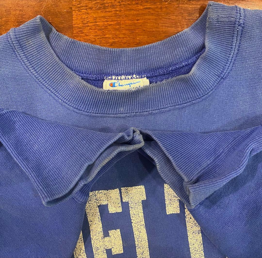 80年代Championチャンピオンリバースウィーブ トリコタグUSA製2枚タグ