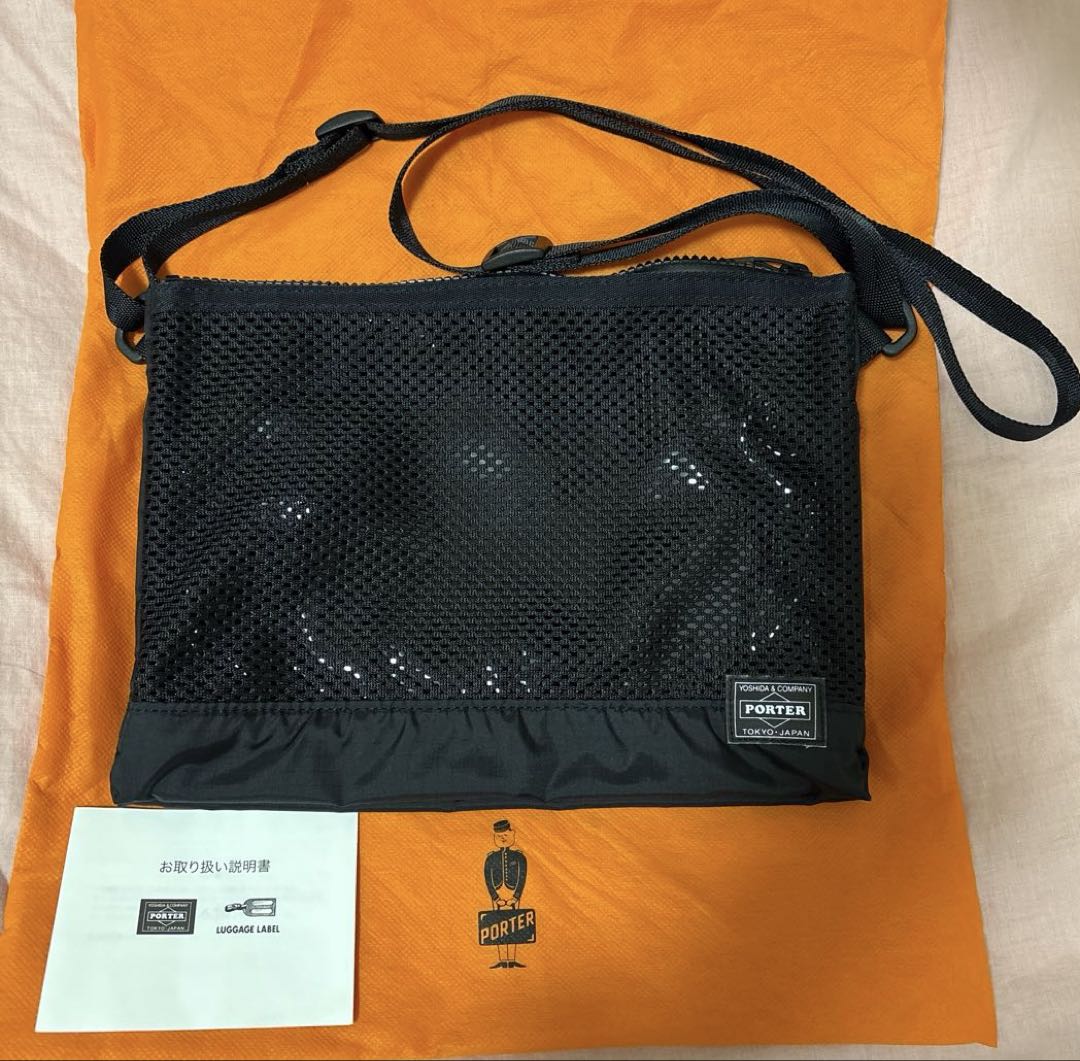 吉田カバン ポーター スクリーン サコッシュ ショルダーバッグ ボディバッグ 黒