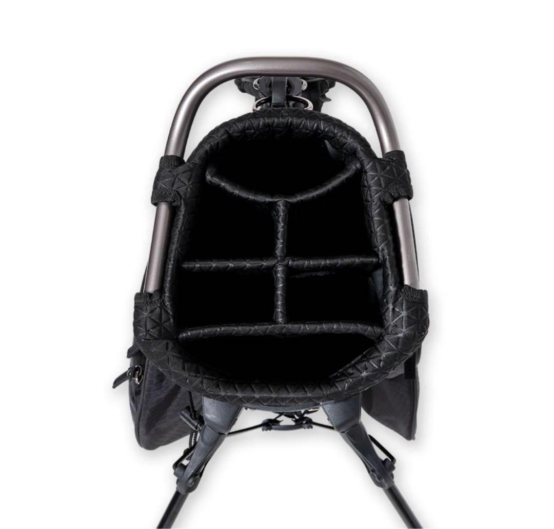 【新品・タグ付き】完売品 BANDEL キャディバッグ ブラックエディション 黒