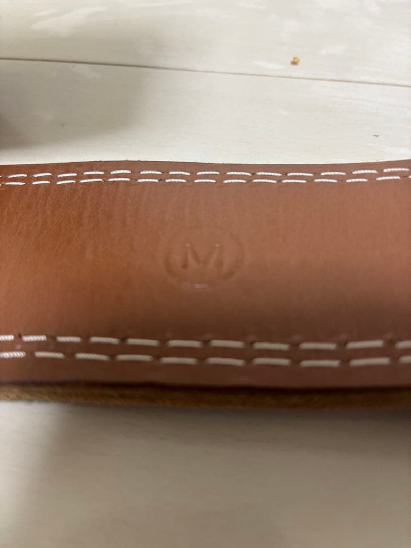 ゴールドジム　プロレザーベルト Mサイズ