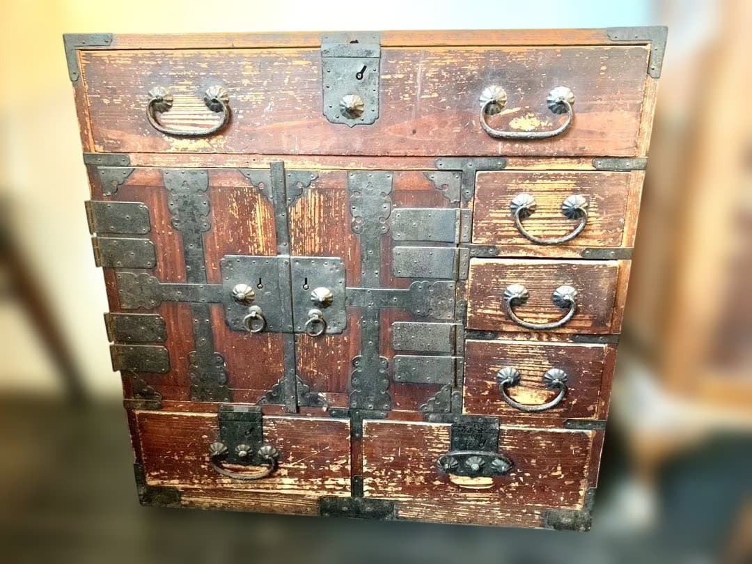 小ぶりで可愛い和風木製箪笥 3月10日分に発送いたします☆