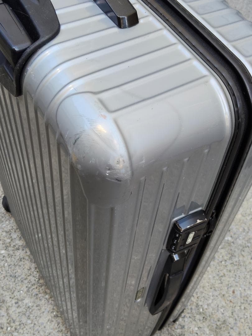 【廃盤・希少】RIMOWA サルサ 82L ２輪 シルバー 856.70　軽量