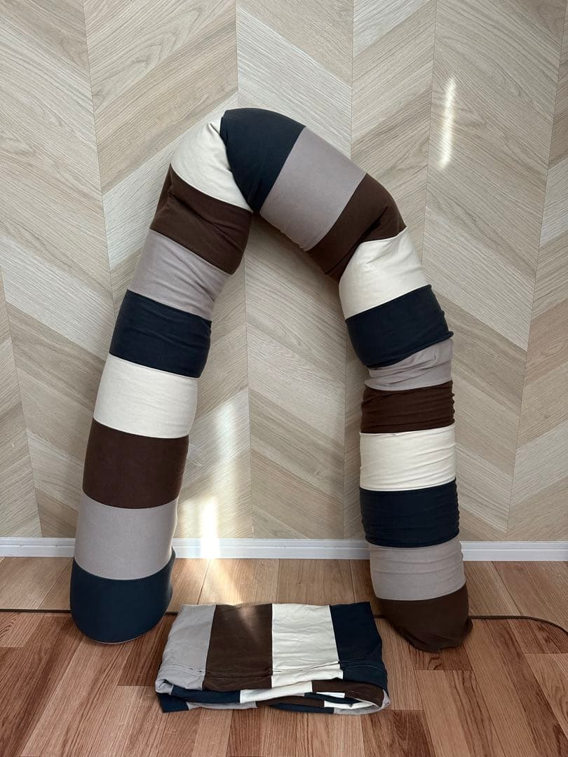 yogibo キャタピラーロールロング 替えカバー付き