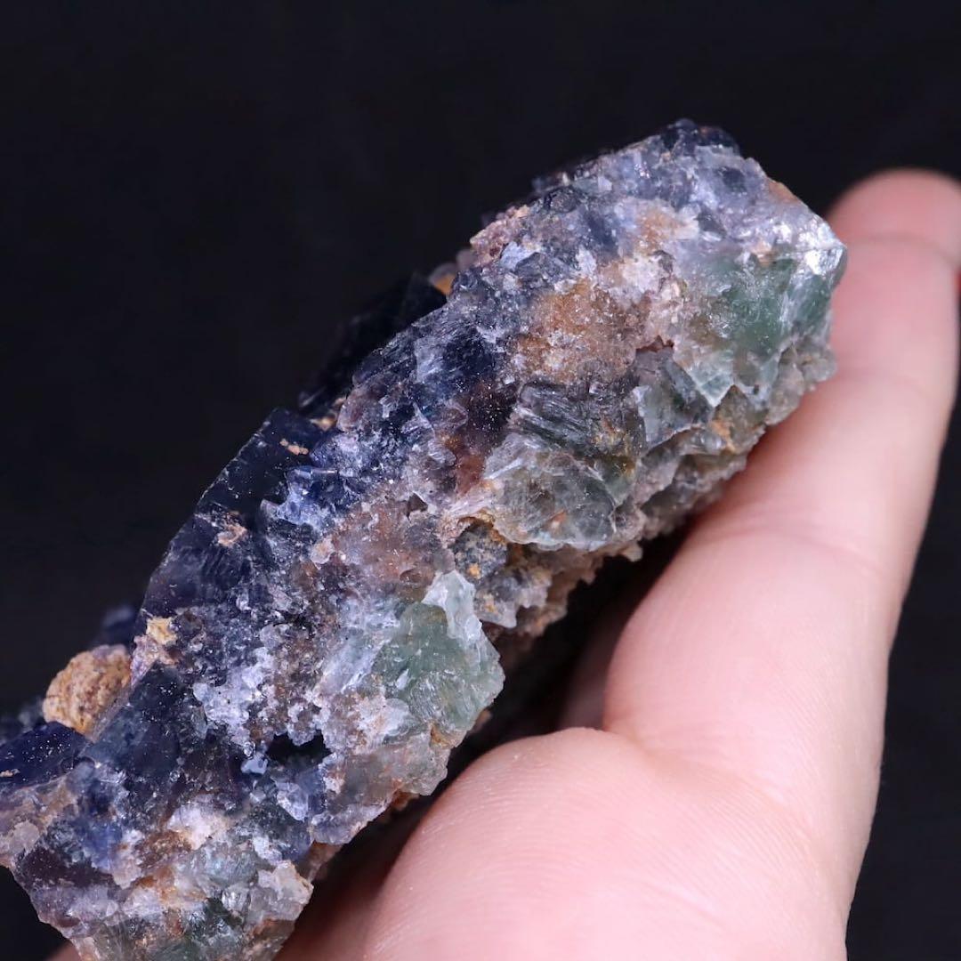 蛍石 ニューメキシコ産 フローライト 原石 156g FL316　鉱物　天然石