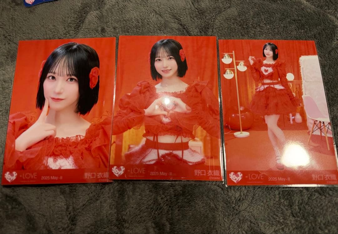 野口衣織 生写真 コンプ4セット