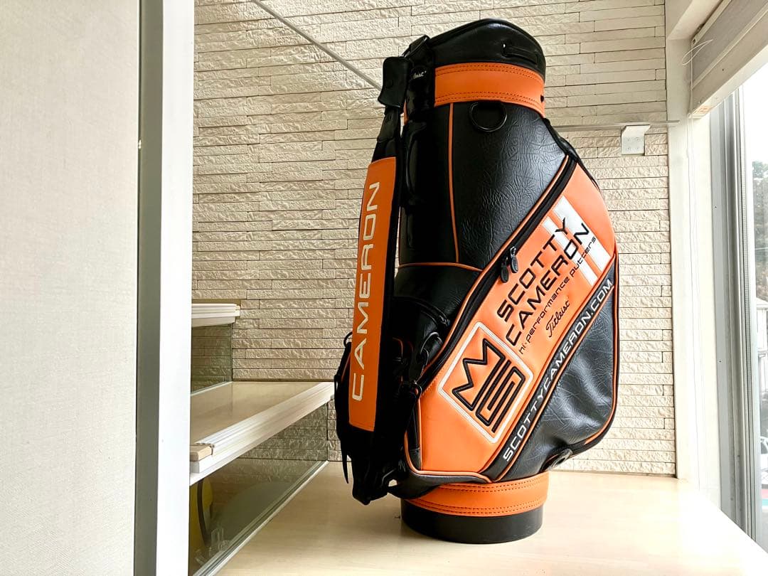SCOTTY CAMERON キャディバッグ4 オレンジ/ブラック