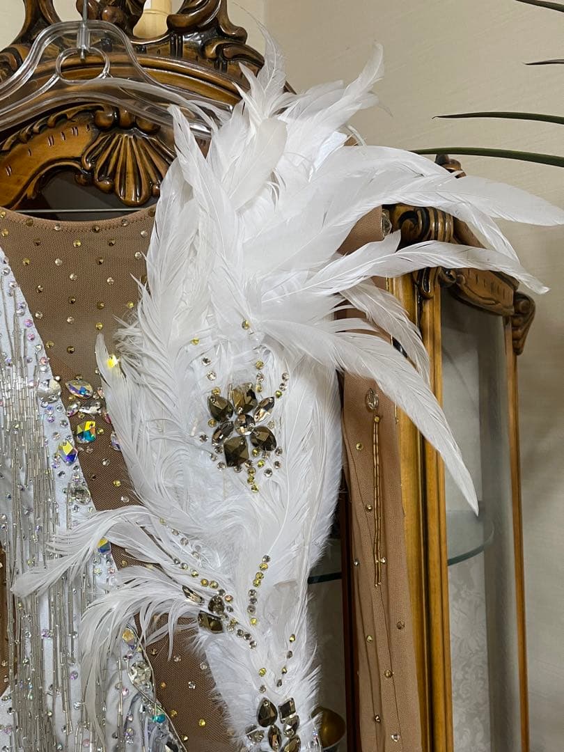 社交ダンス用ドレス ホワイト