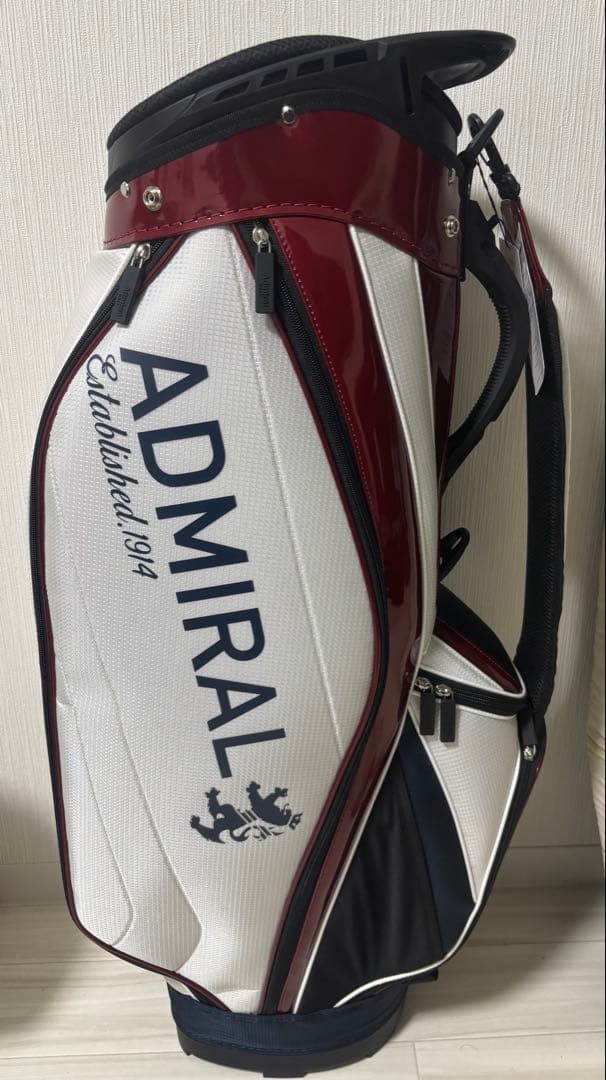 ADMRIAL ゴルフバッグ 【12/28中迄にご購入の場合は即日発送できます】