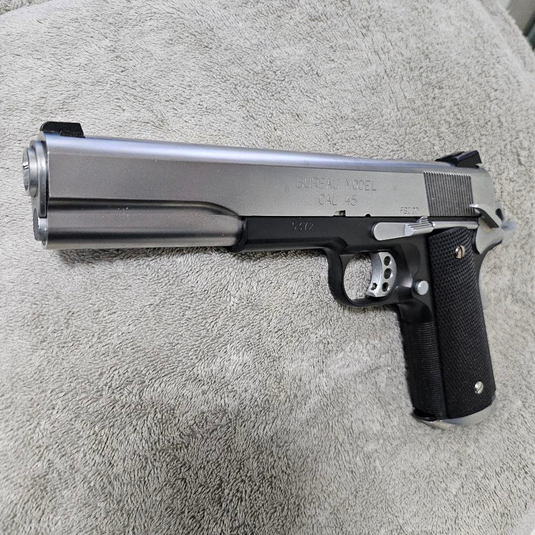 新日本模型 WA提供マグナ 純正ガスブロ FBI CUSTOM ツートンモデル