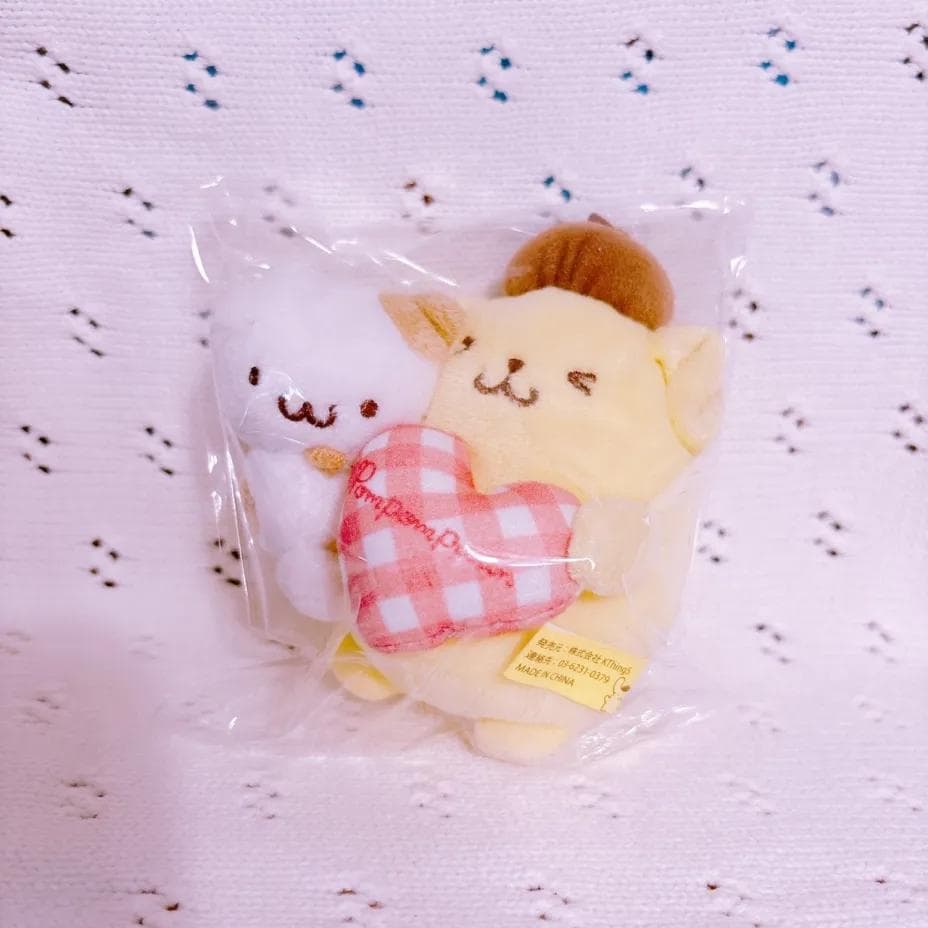 サンリオ　レア　ポムポムプリン　マフィン　マスコット キーホルダー