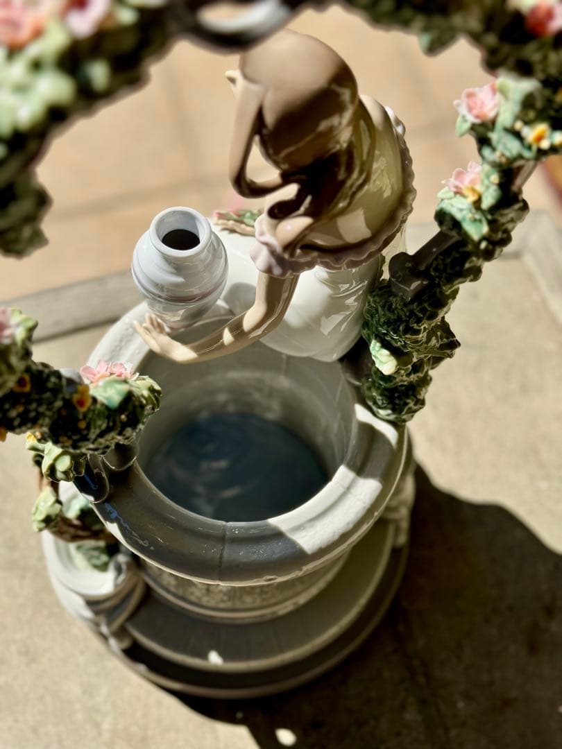 【51.5万円】リヤドロLLADRO 「陽だまりの中で」綺麗！