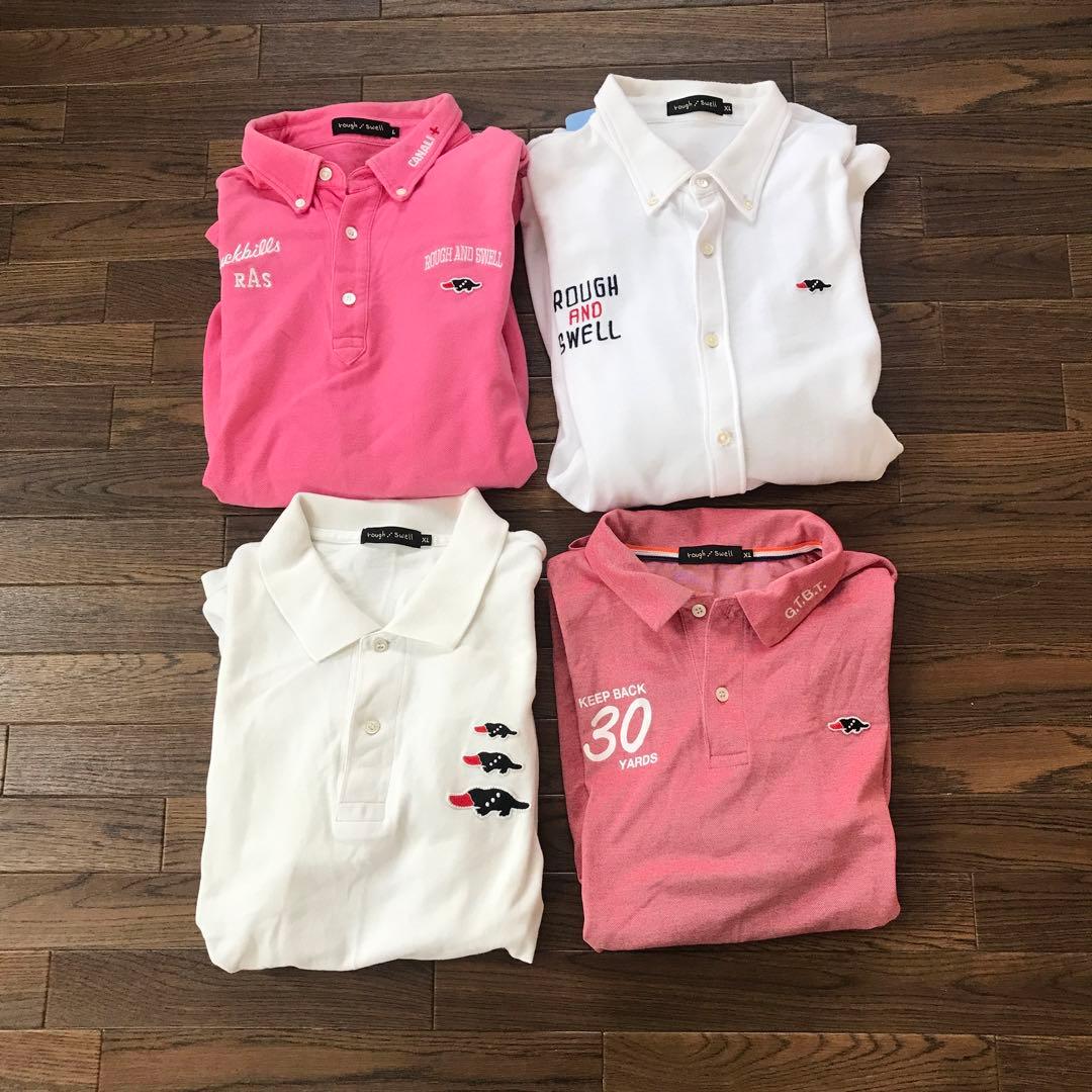 ラフアンドスウェル　鹿の子ポロシャツ 4点セット