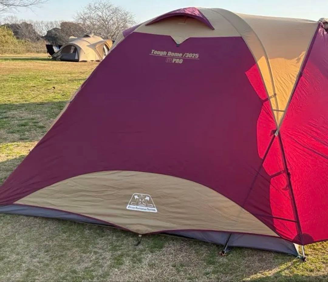 コールマン　タフドーム3025 スタートパッケージ　バーガンディ